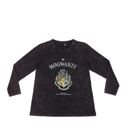 Camisola de Manga Comprida Criança Harry Potter Cinzento Cinzento Escuro