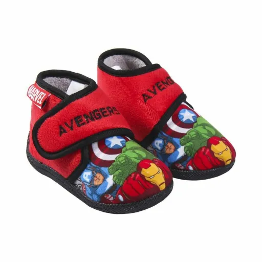 Pantufas Para Crianças The Avengers Vermelho