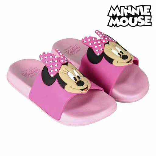 Chinelos para Crianças Minnie Mouse Preto