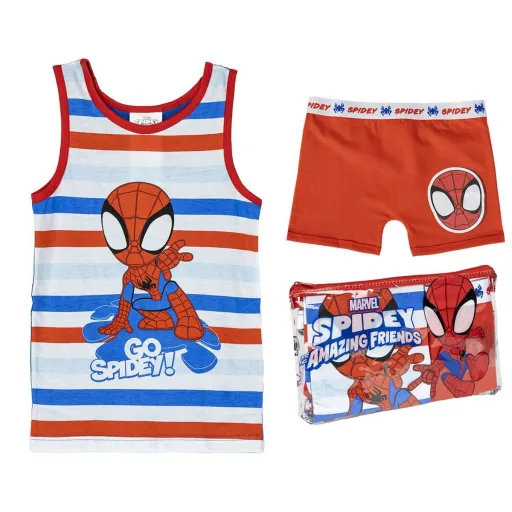 Pijama Infantil Spidey Vermelho