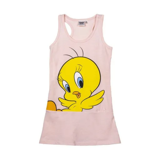 Vestido Looney Tunes Cor de Rosa