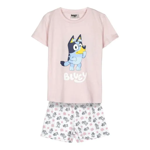 Pijama Infantil Bluey Cor de Rosa