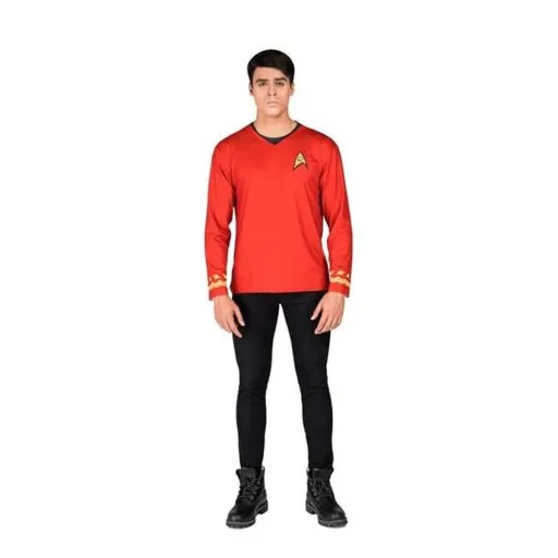 Fantasia para Crianças My Other Me Star Trek Scotty Vermelho T-Shirt