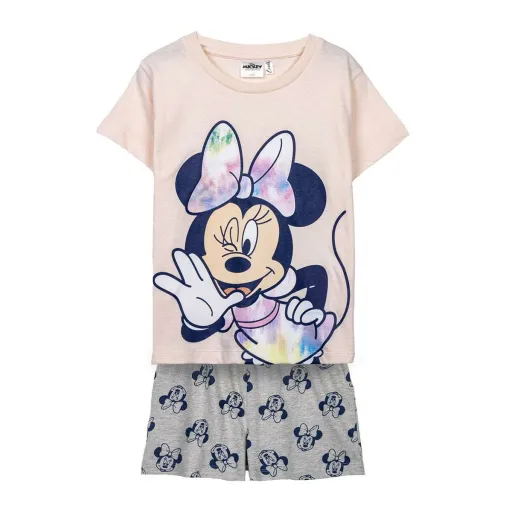 Pijama Infantil Minnie Mouse Amarelo