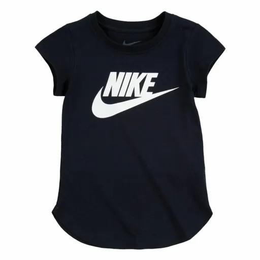 Camisola de Manga Curta Infantil Nike Futura SS Preto