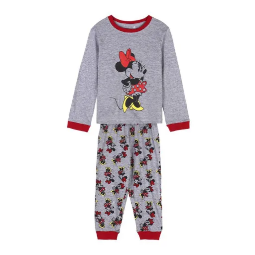 Pijama Infantil Minnie Mouse Cinzento