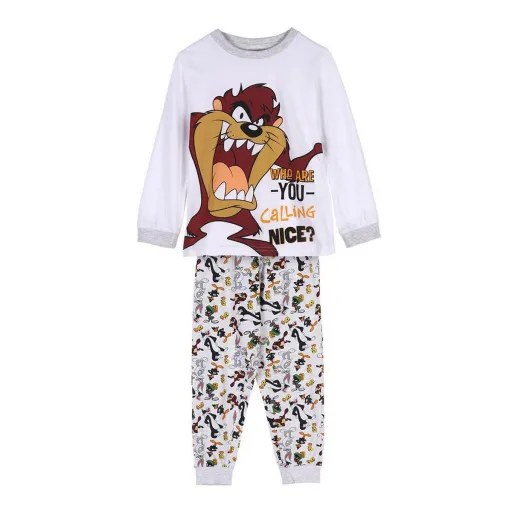 Pijama Infantil Looney Tunes Cinzento