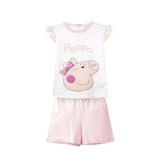 Conjunto de Vestuário Peppa Pig Branco Infantil