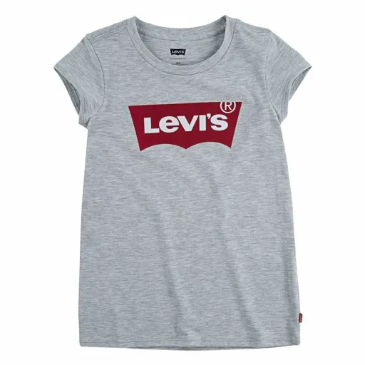 Camisola de Manga Curta Infantil Levi's Batwing Cinzento Claro