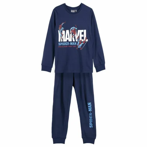 Pijama Infantil Spider-Man Azul Escuro