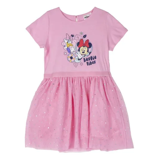 Vestido Minnie Mouse Cor de Rosa