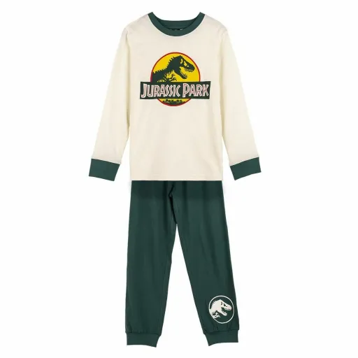 Pijama Infantil Jurassic Park Bege