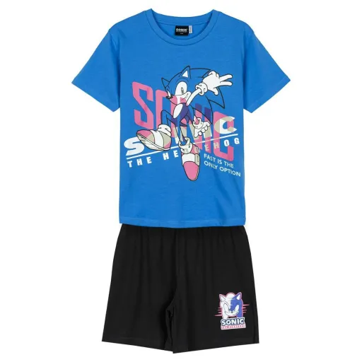 Pijama Infantil Sonic Azul