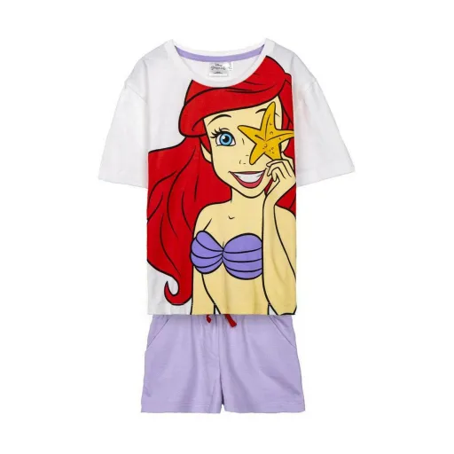 Conjunto de Vestuário Disney Princess Branco Infantil