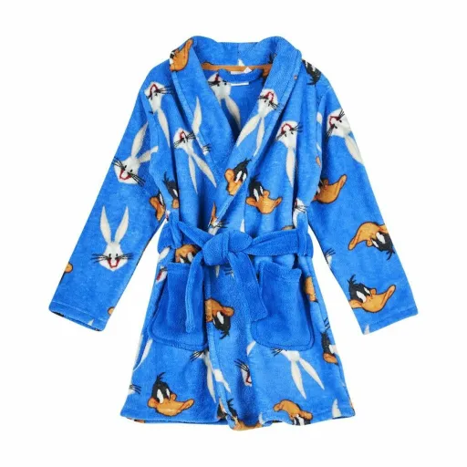 Roupão Infantil Looney Tunes 30 1 30 Azul