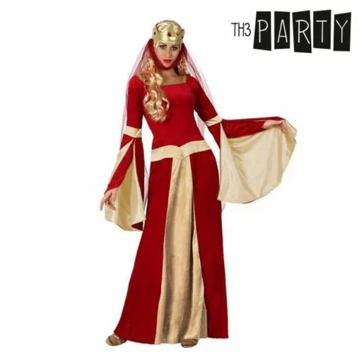 Fantasia para Adultos Vermelho Dama Medieval