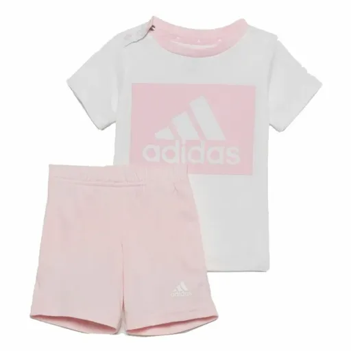 Conjunto Desportivo para Crianças Adidas Cor de Rosa