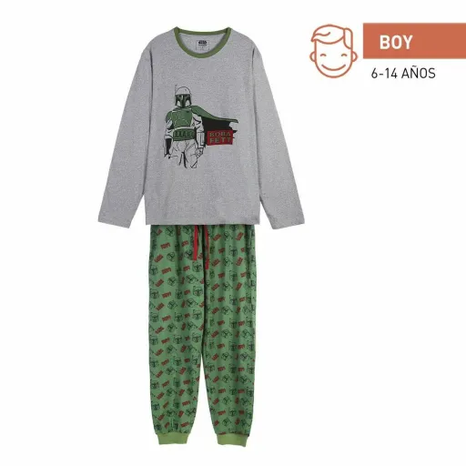 Pijama Infantil Boba Fett Verde-Escuro (Adultos)