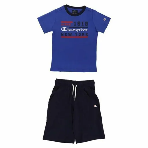 Conjunto Desportivo para Crianças Champion Azul 2 Peças