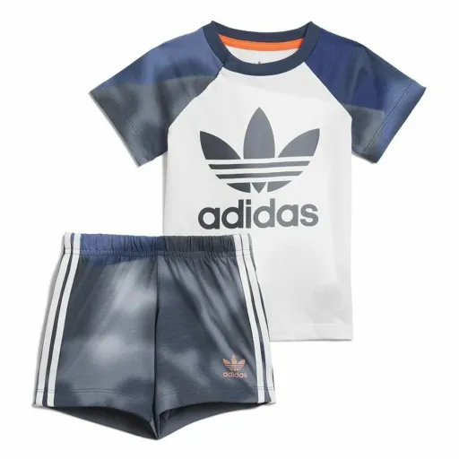 Conjunto Desportivo para Crianças Adidas Camouflage Print  Branco