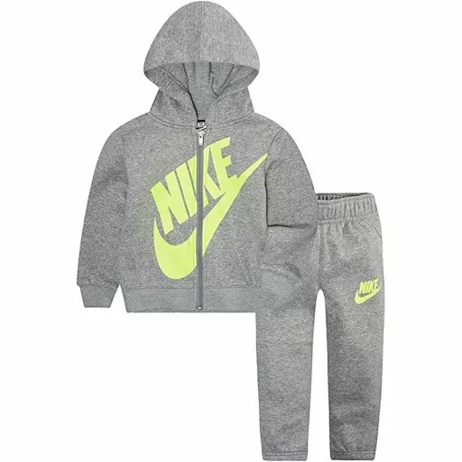 Conjunto Desportivo para Crianças Nike Ensemble Cinzento Claro