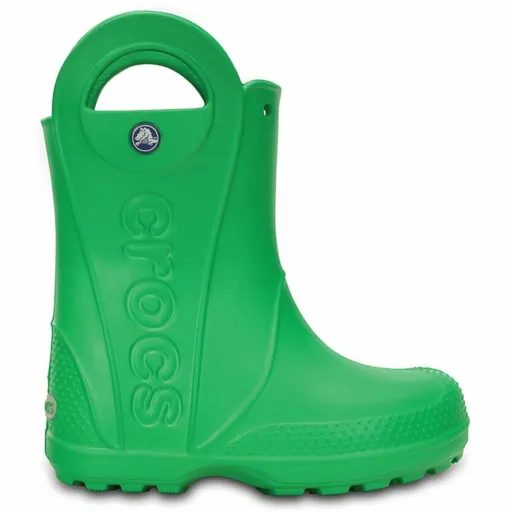 Botins Infantis Crocs Handle It Rain Verde