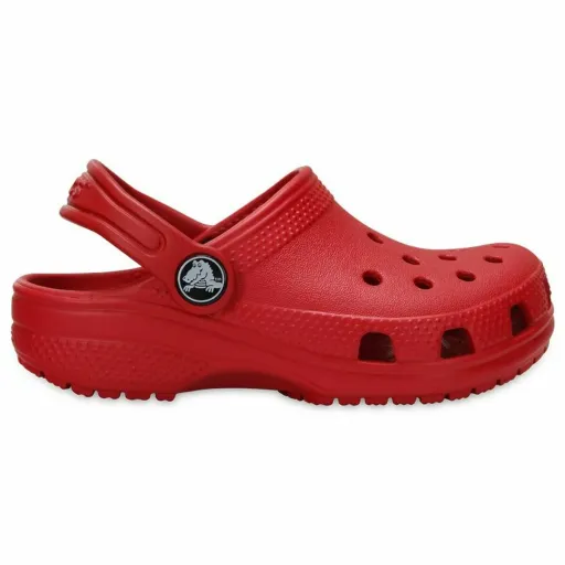 Chinelos para Crianças Crocs Classic Clog T Vermelho