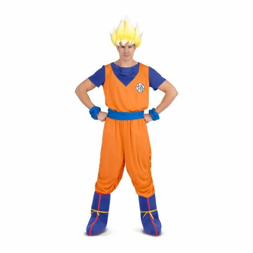 Fantasia para Adultos My Other Me Goku Dragon Ball Azul Laranja