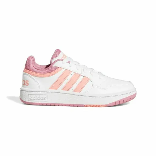 Sapatilhas de Desporto Infantis Adidas Hoops Branco