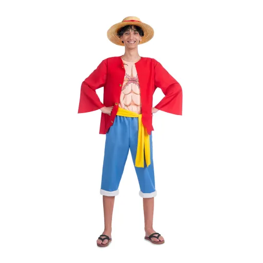 Fantasia para Adultos One Piece Luffy (5 Peças)