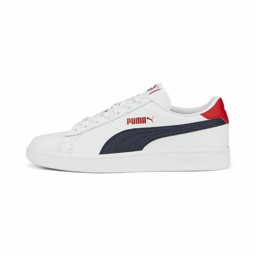 Sapatilhas de Desporto Infantis Puma Smash V2 L Branco