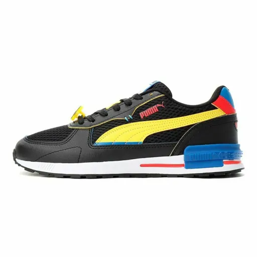 Sapatilhas de Desporto Infantis Puma Graviton SMILEYWORLD Jr Preto