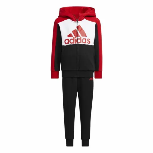 Fato de Treino Infantil Adidas Badge Of Sport Logo Preto