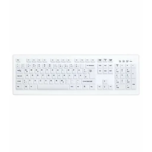 Teclado Lavável Desinfetável Active Key FTRTUS0300 USB Branco