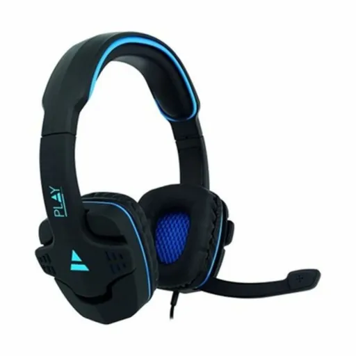 Auriculares com Microfone para Vídeojogos Ewent PL3320 Preto Azul