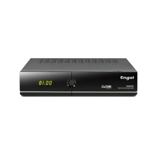 Recetor de Satélite Engel RS8100Y HD PVR Preto