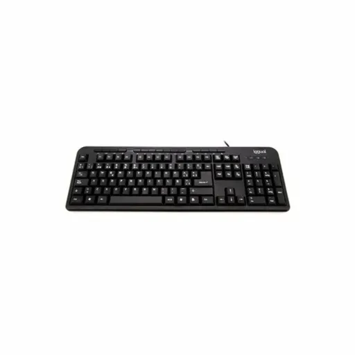 Teclado Iggual CK-BASIC-120T QWERTY USB Preto Espanhol Macaco (1 Peça)