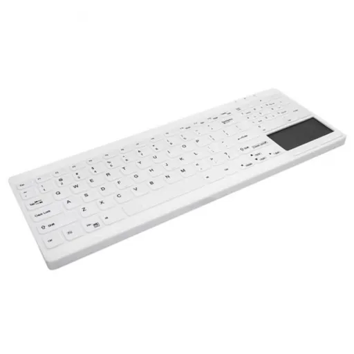 Teclado Lavável Desinfetável Active Key AK-C7412 Branco