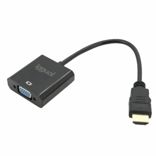 Cabo HDMI Iggual IGG317303 Preto WUXGA