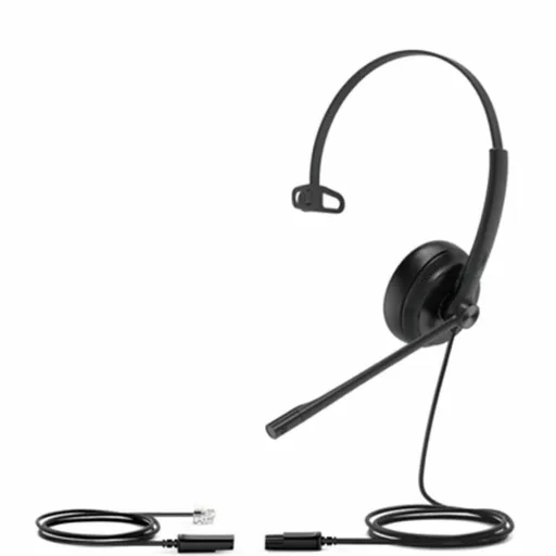 Auriculares com Microfone Yealink YHS34 LITE MONO Preto