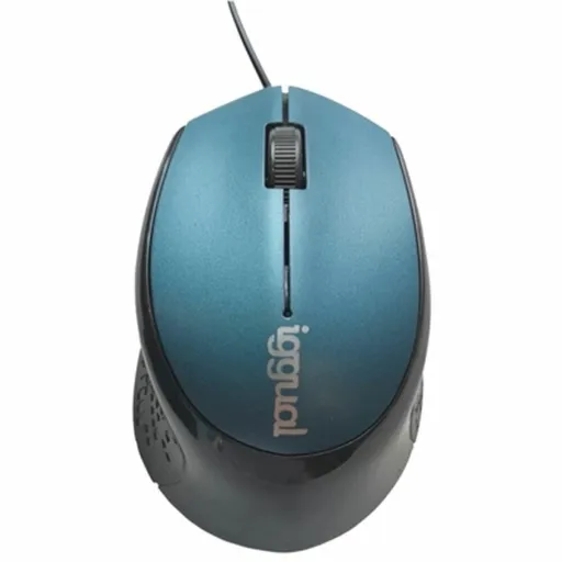 Rato Iggual COM-ERGONOMIC-R 800 Dpi Azul Preto/Azul