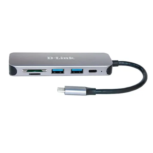 Hub USB D-Link DUB-2325 Cinzento