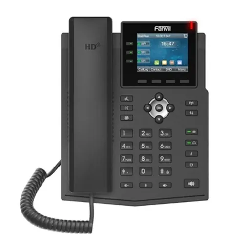 Telefone Fixo Fanvil X3U Pro Preto