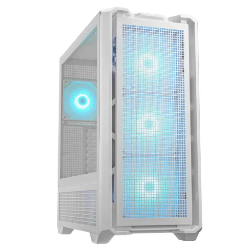 Caixa Semitorre ATX Cougar MX600 Rgb Branco