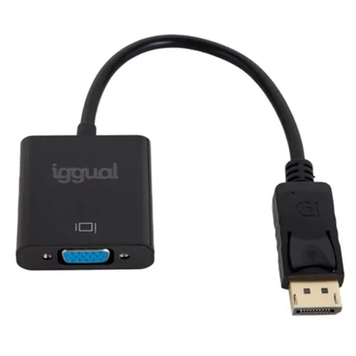 Adaptador DisplayPort para VGA Iggual IGG319062