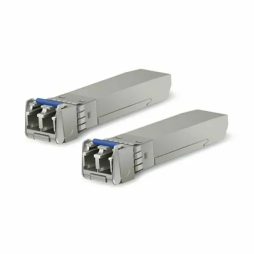 Módulo Fibra SFP MonoModo UBIQUITI UACC-OM-SM-10G-D-2 10 km 10 Gbps SFP+ Prateado