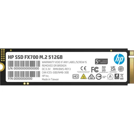 Disco Duro HP FX700 512 GB SSD