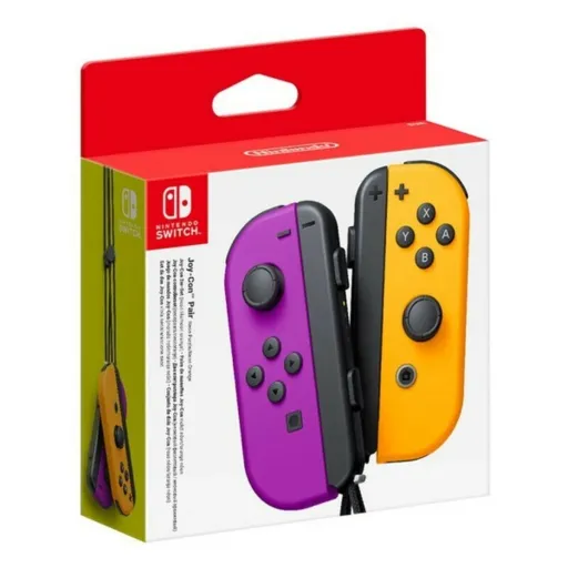 Gamepad Sem Fios Nintendo Joy-Con Roxo Laranja