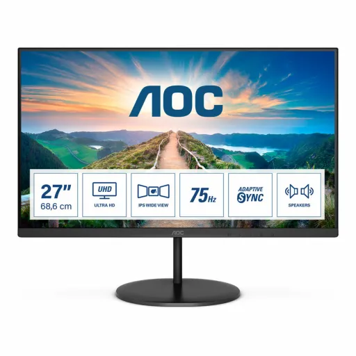 Monitor AOC U27V4EA 27" 4K Ultra HD LED LED IPS Flicker Free