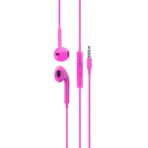 Auriculares DCU 34151002 Cor de Rosa